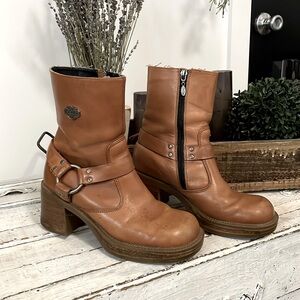 RARE Vintage Harley Davidson boots size 6 1/2